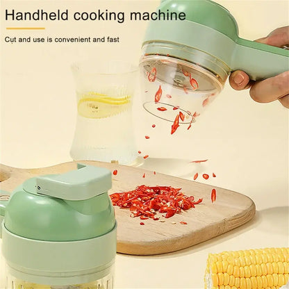 Electric 4-in-1 Food Processor